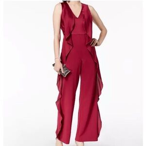 Adrianna Papell Cascade Jumpsuit